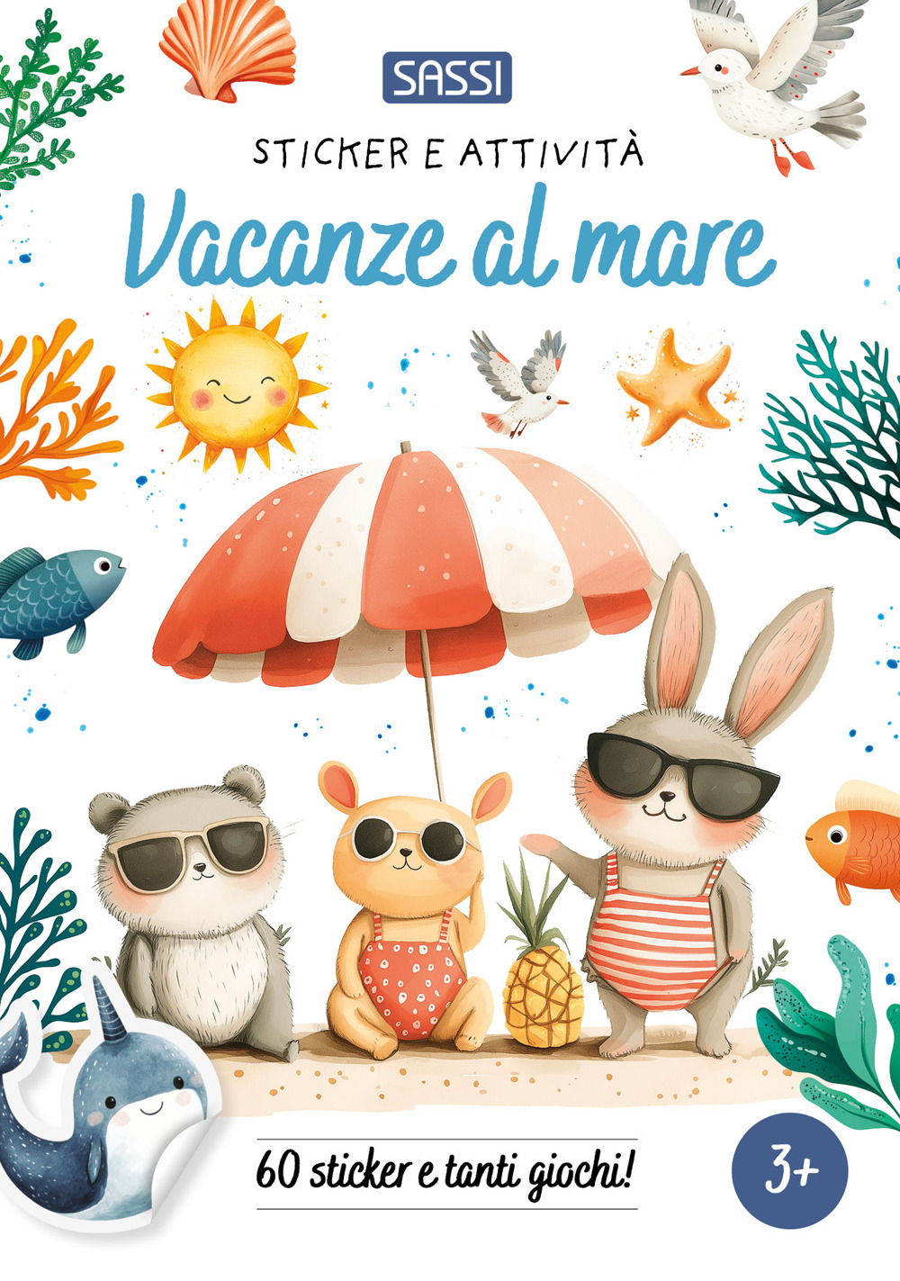 Vacanze al mare. Sticker e attività