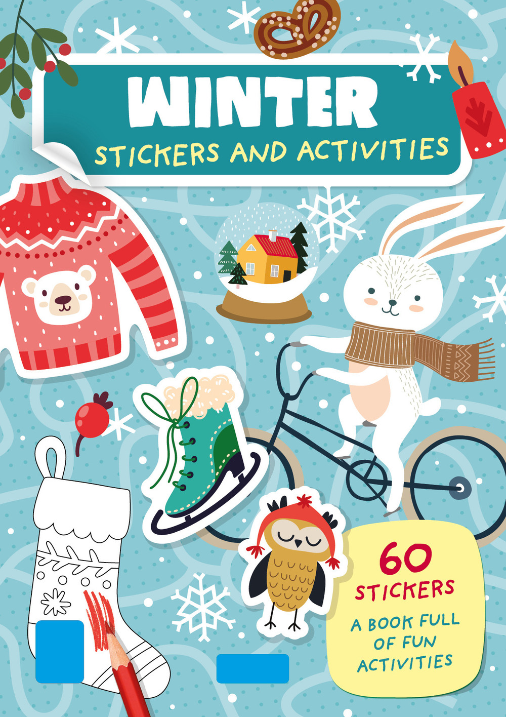 Winter. Activity books
