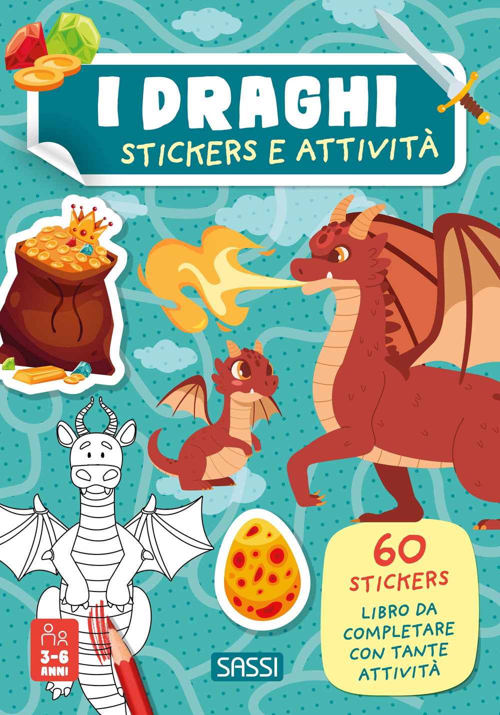 I draghi. Stickers e attività