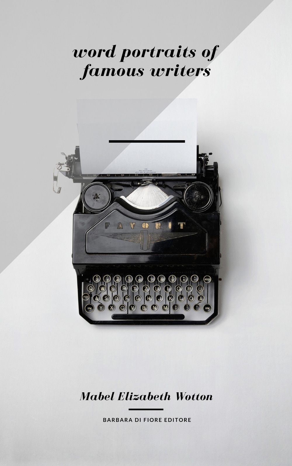 Word portraits of famous writers