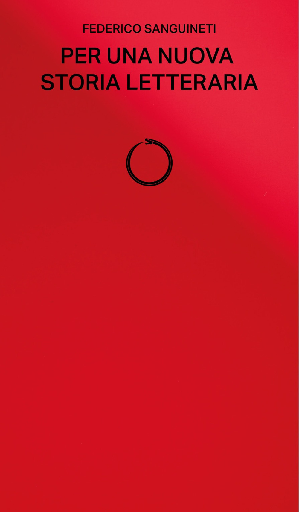 Per una nuova storia letteraria