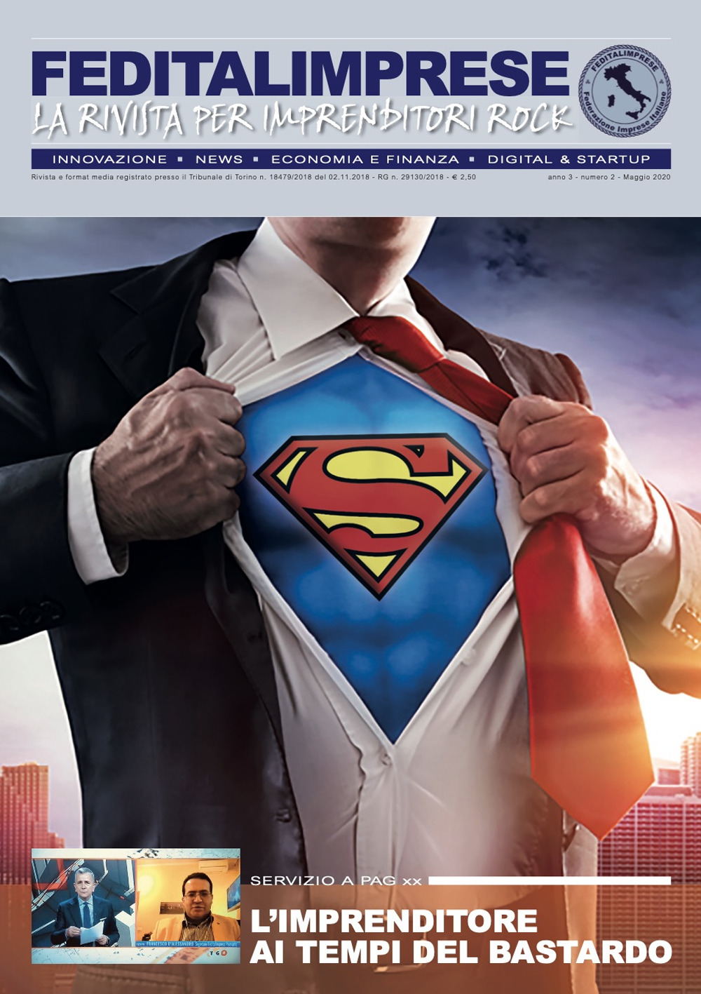 Feditalimprese news. Innovazione news economia e finanza digital & startup. Vol. 2