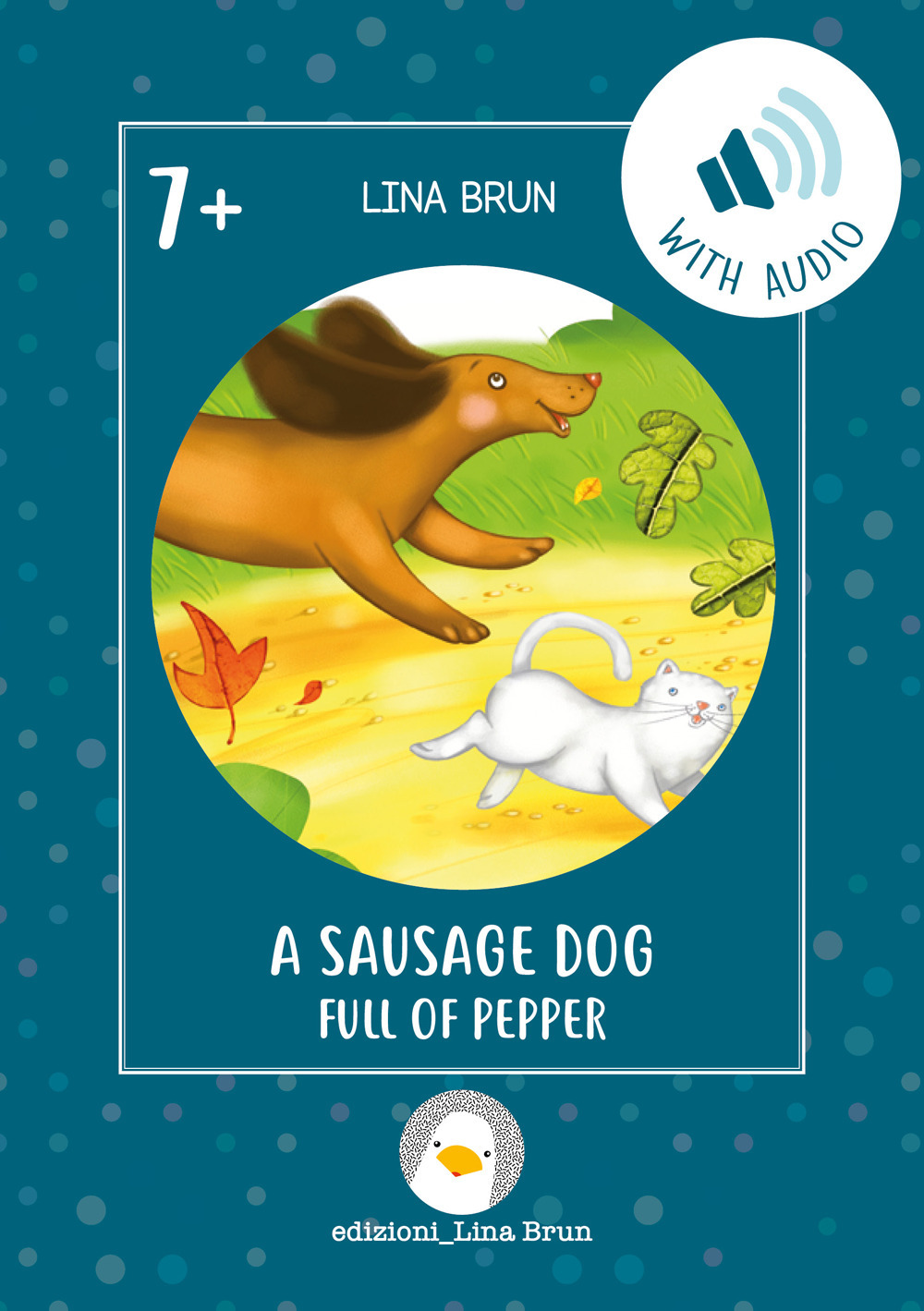 A sausage dog full of pepper