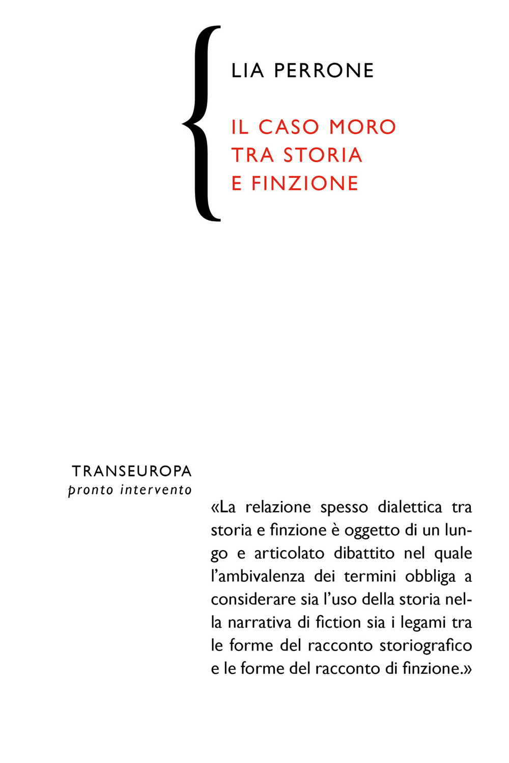 Il caso Moro tra storia e finzione