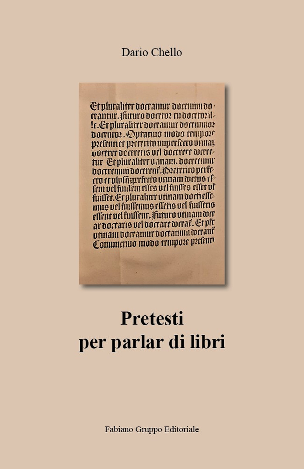 Pretesti per parlar di libri