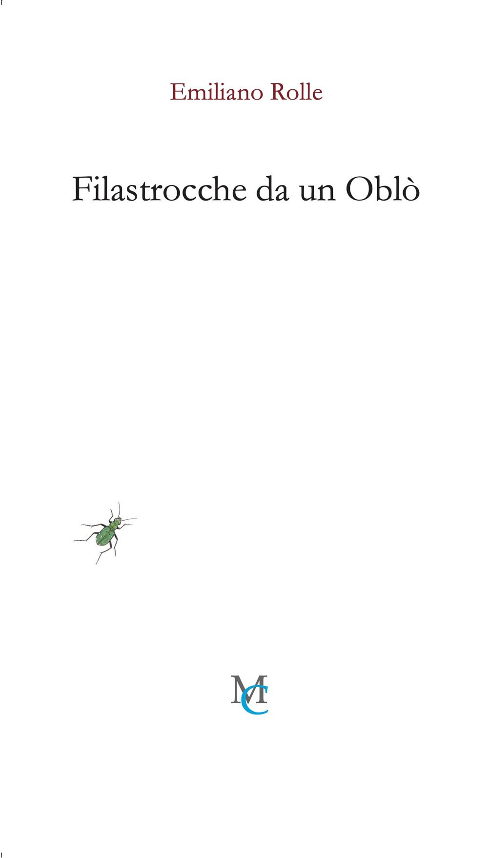 Filastrocche da un oblò