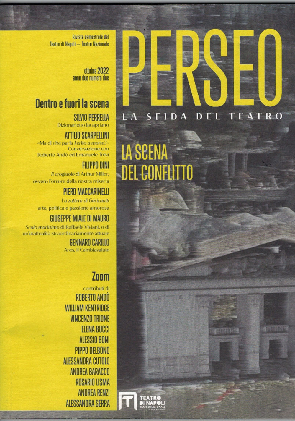 Perseo. La sfida del teatro. Vol. 3: La scena del conflitto