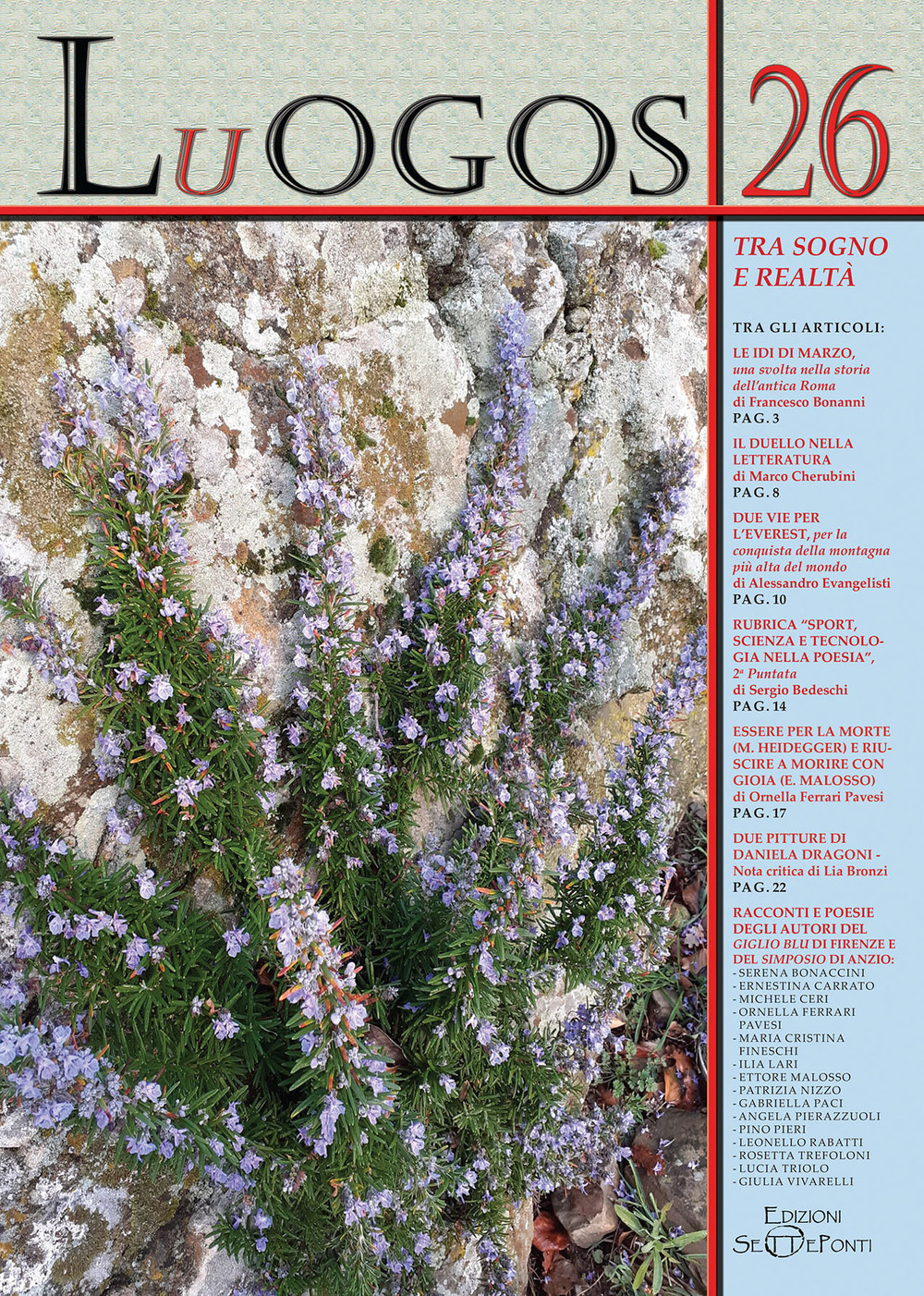 Luogos. Vol. 26: Tra sogno e realtà