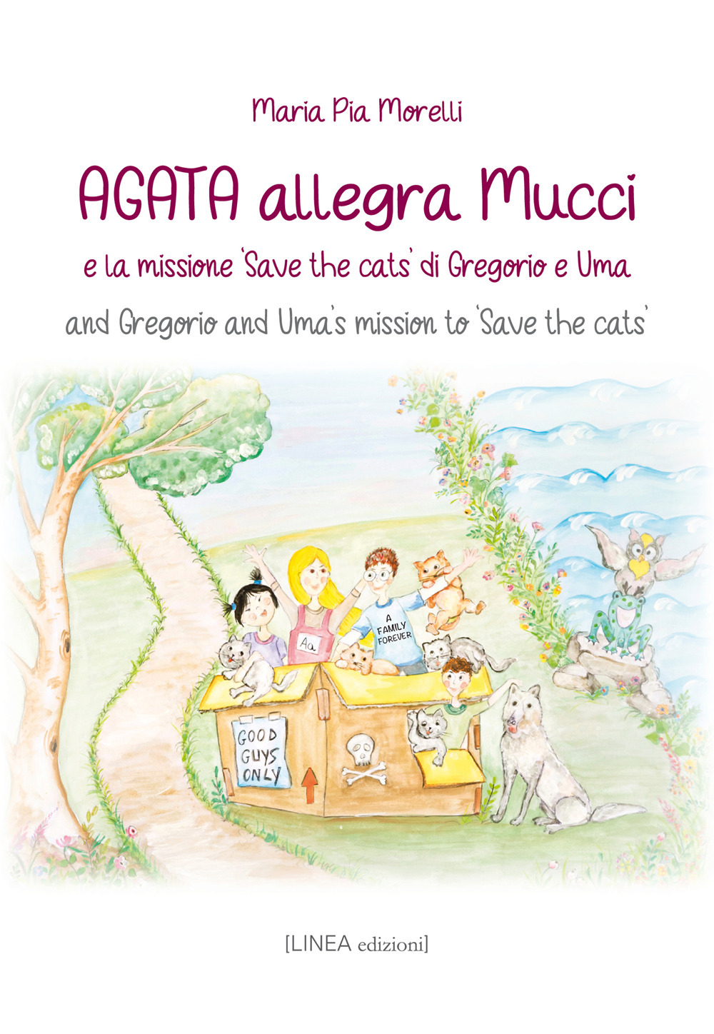 Agata allegra Mucci e la missione «Save the cats» di Gregorio e Uma-And Gregorio and Uma's mission to «Save the cats»