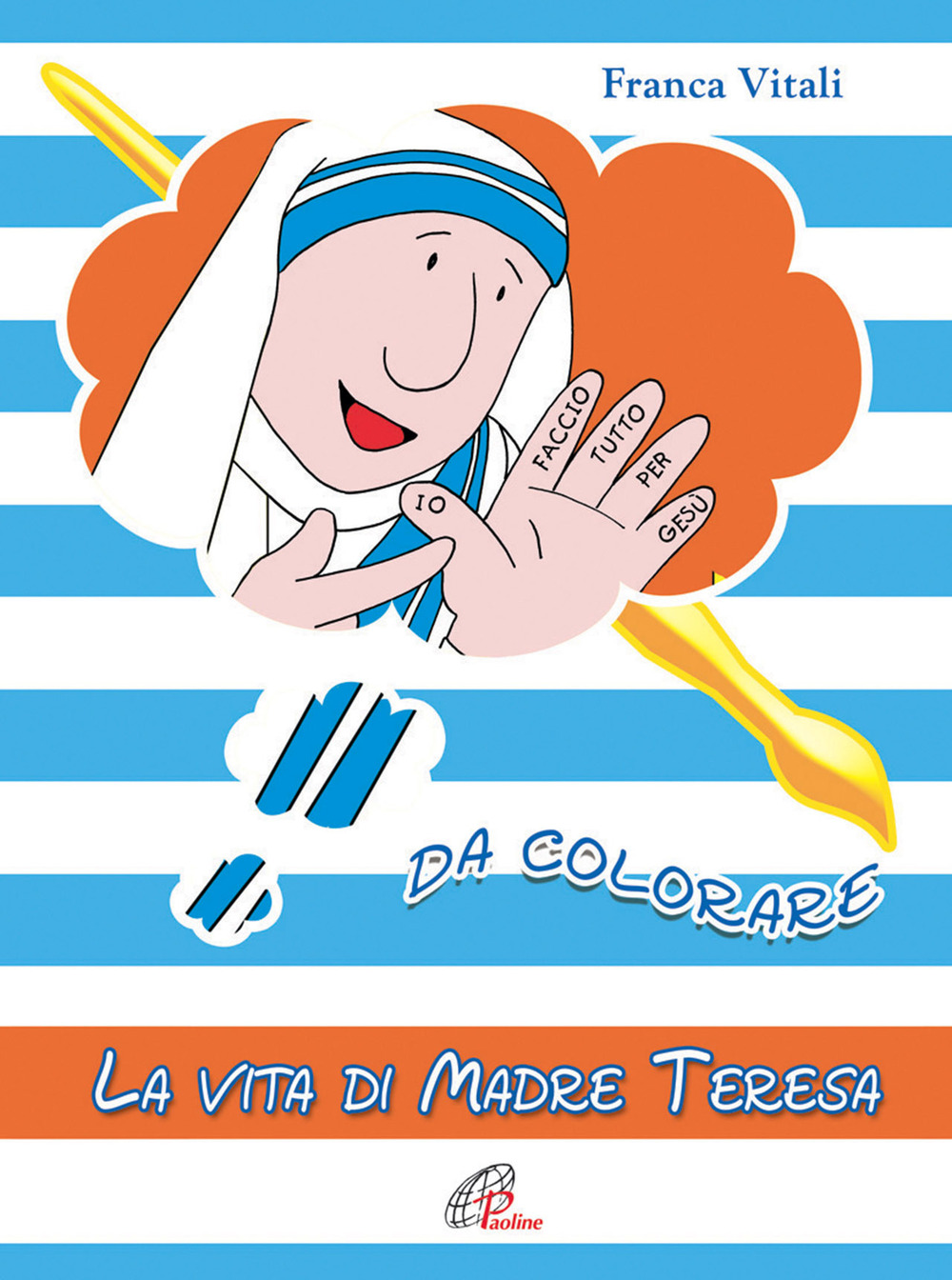 La vita di madre Teresa da colorare