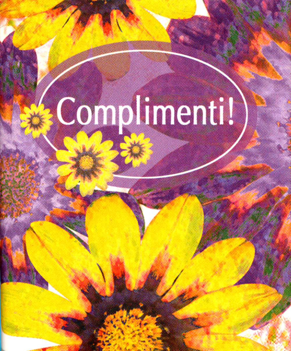 Complimenti!
