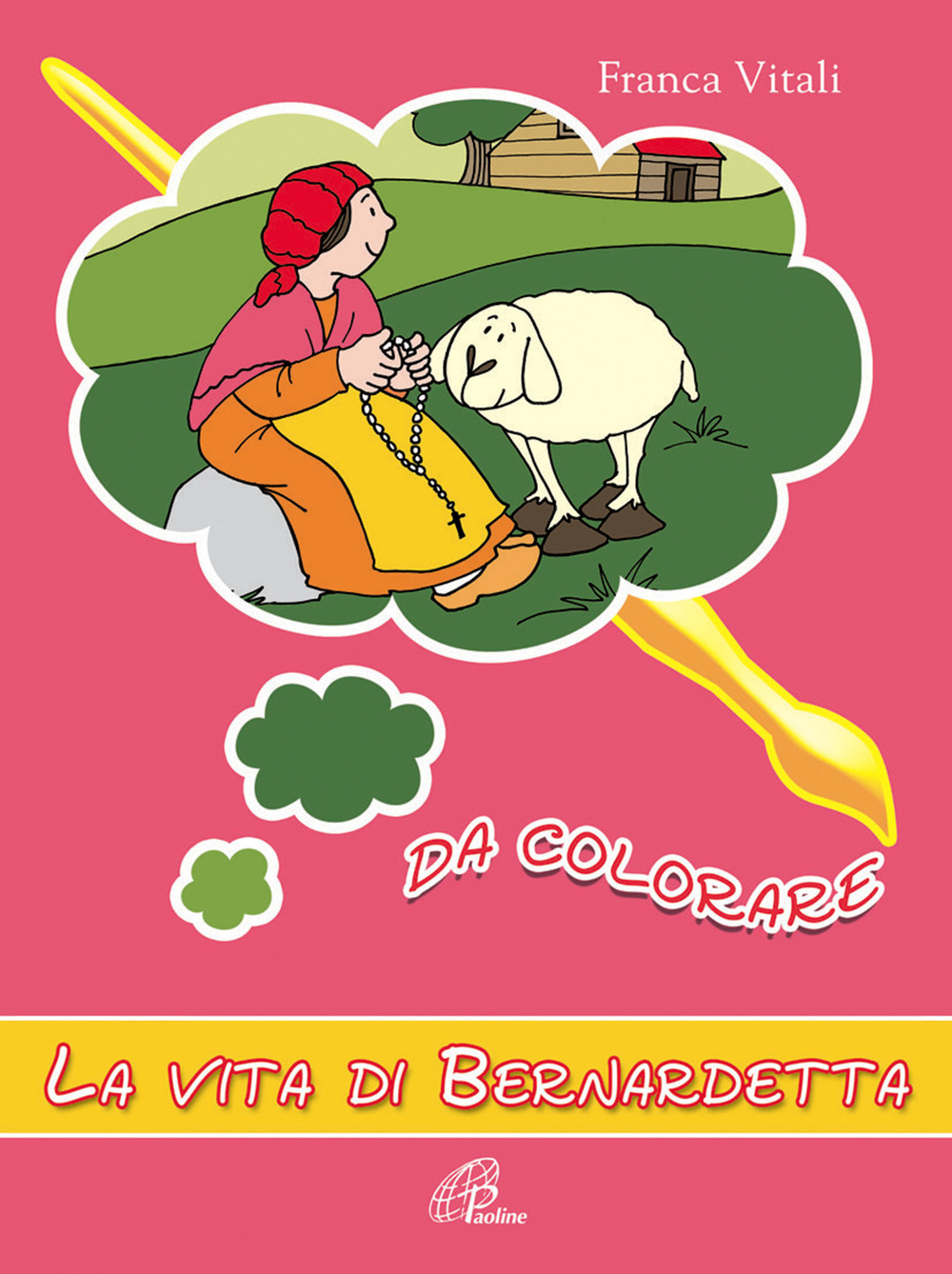 La vita di Bernardetta da colorare