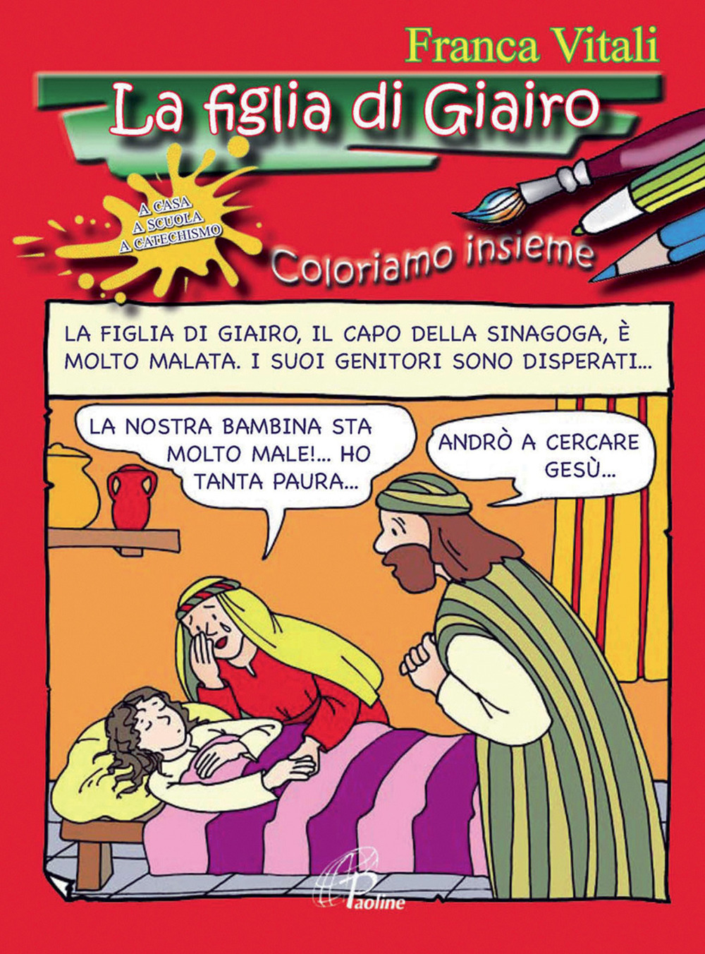 La figlia di Giairo. Coloriamo insieme