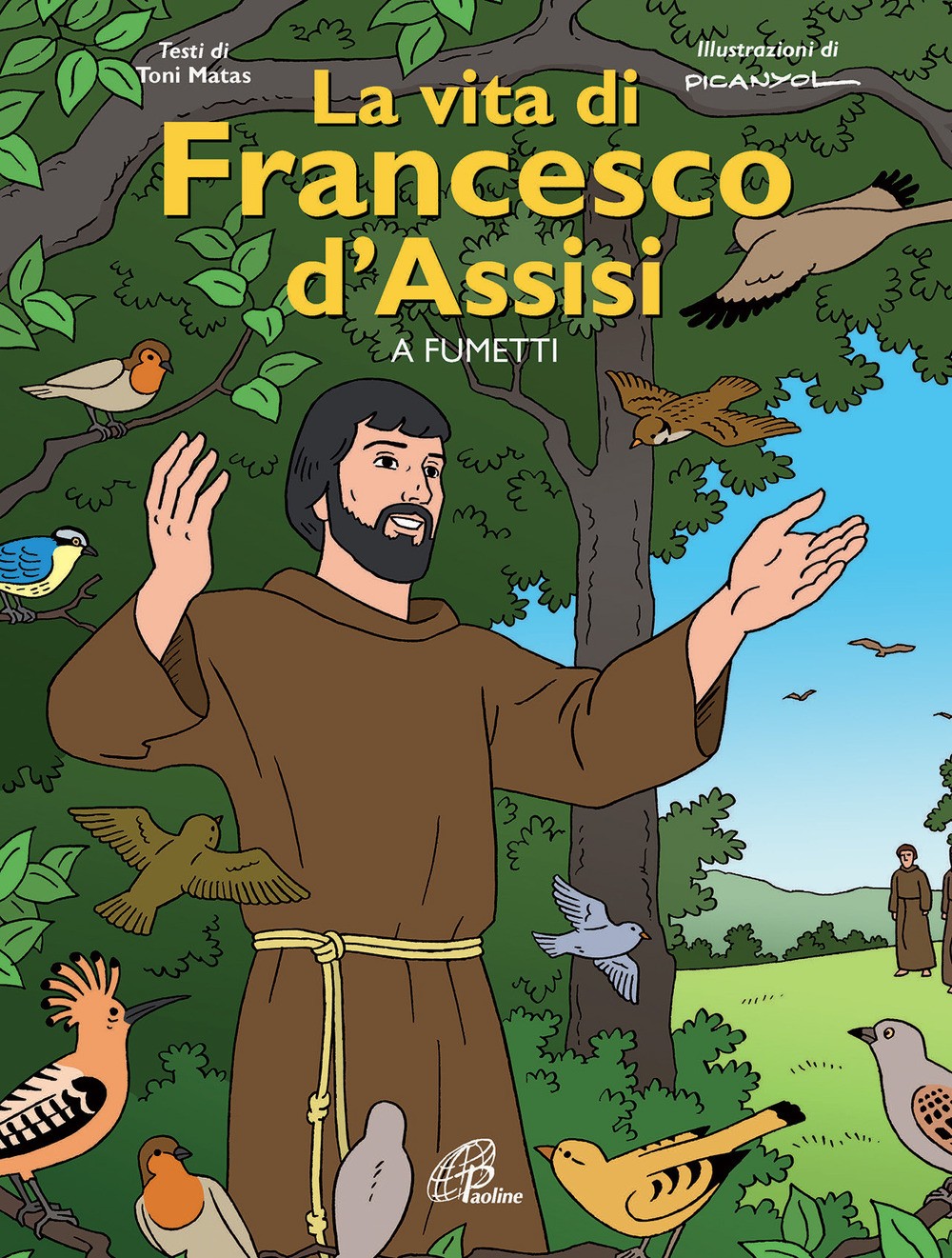 La vita di Francesco d'Assisi a fumetti