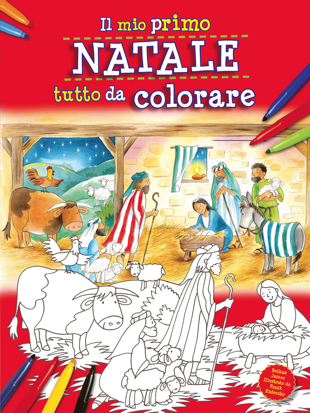 Il mio primo Natale tutto da colorare