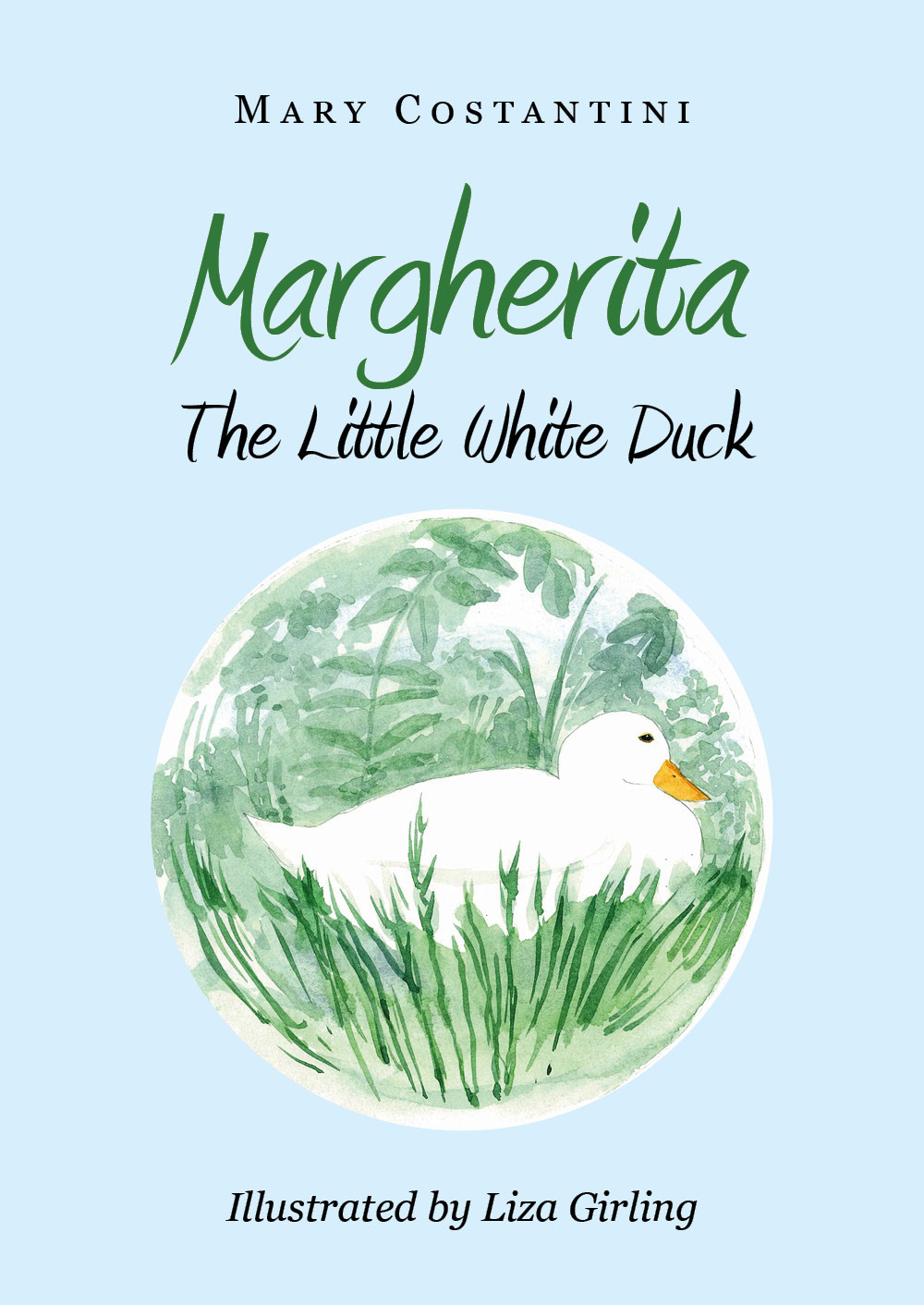 Margherita. The little white duck