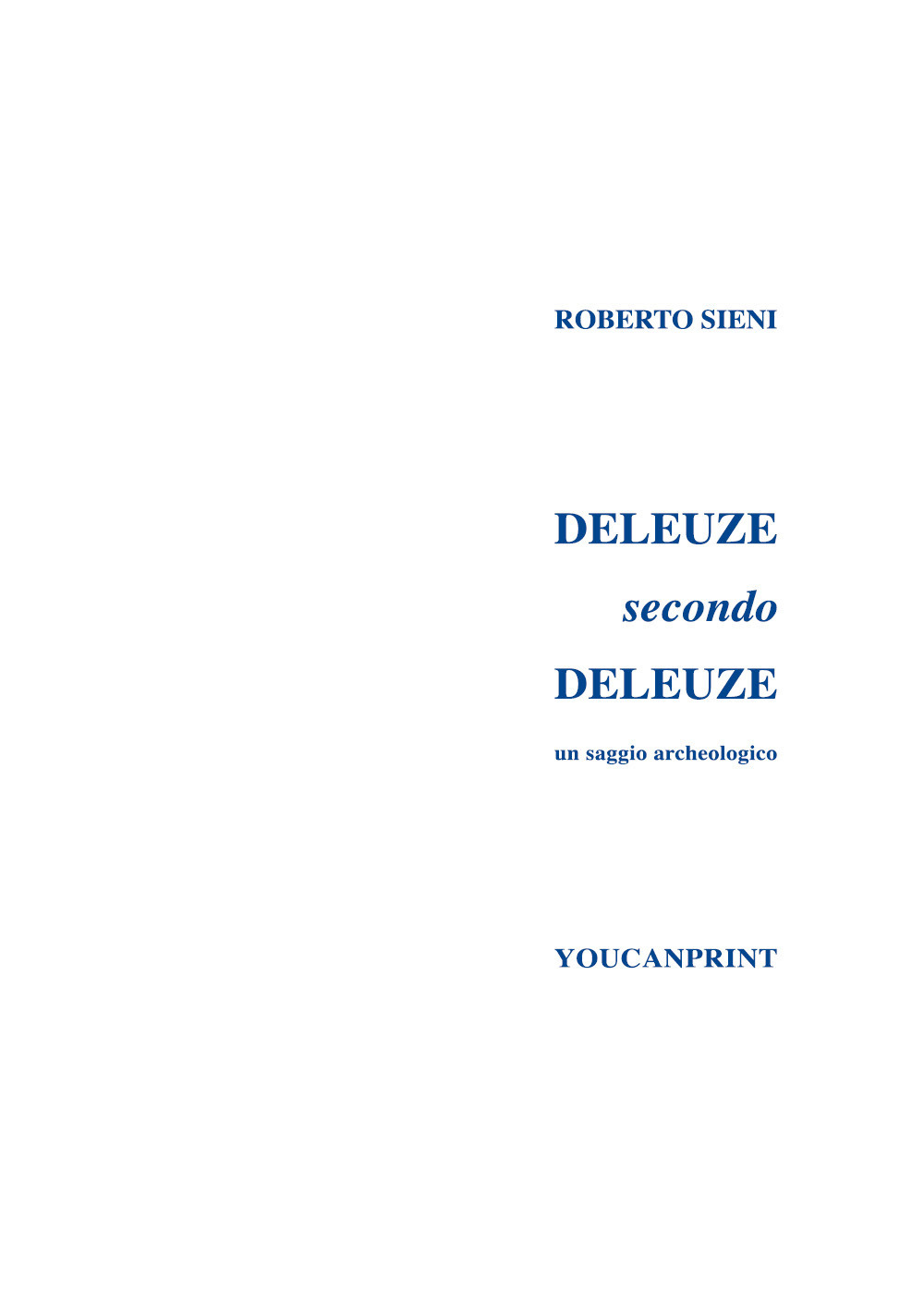 Deleuze secondo Deleuze