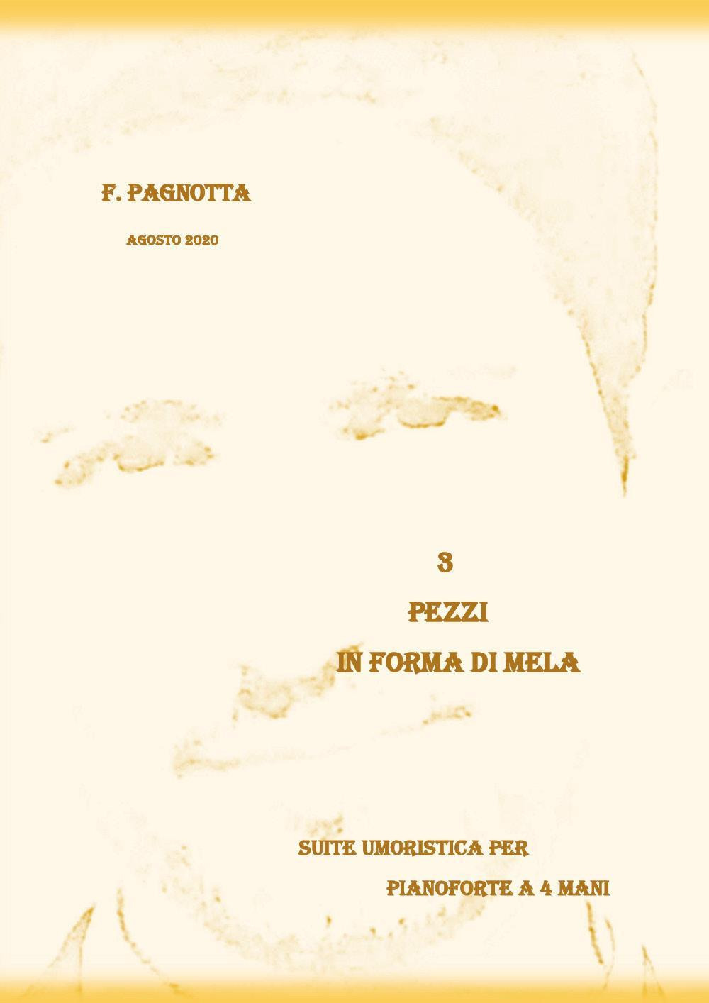 Tre pezzi in forma di mela
