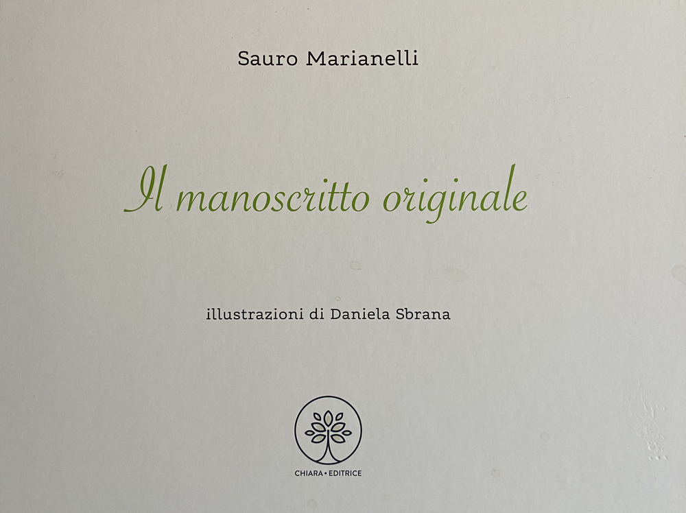 Il manoscritto originale