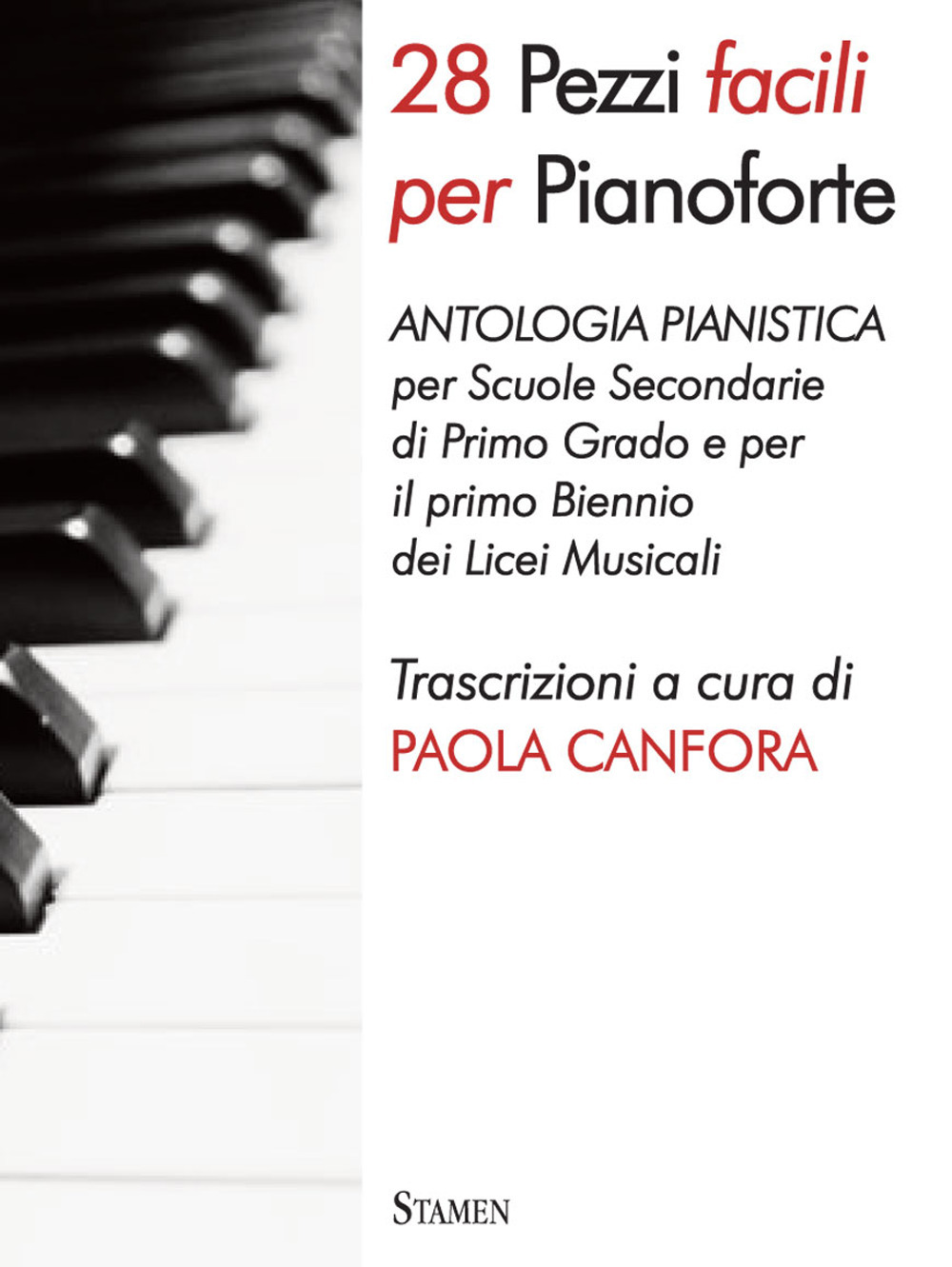 28 pezzi facili per pianoforte