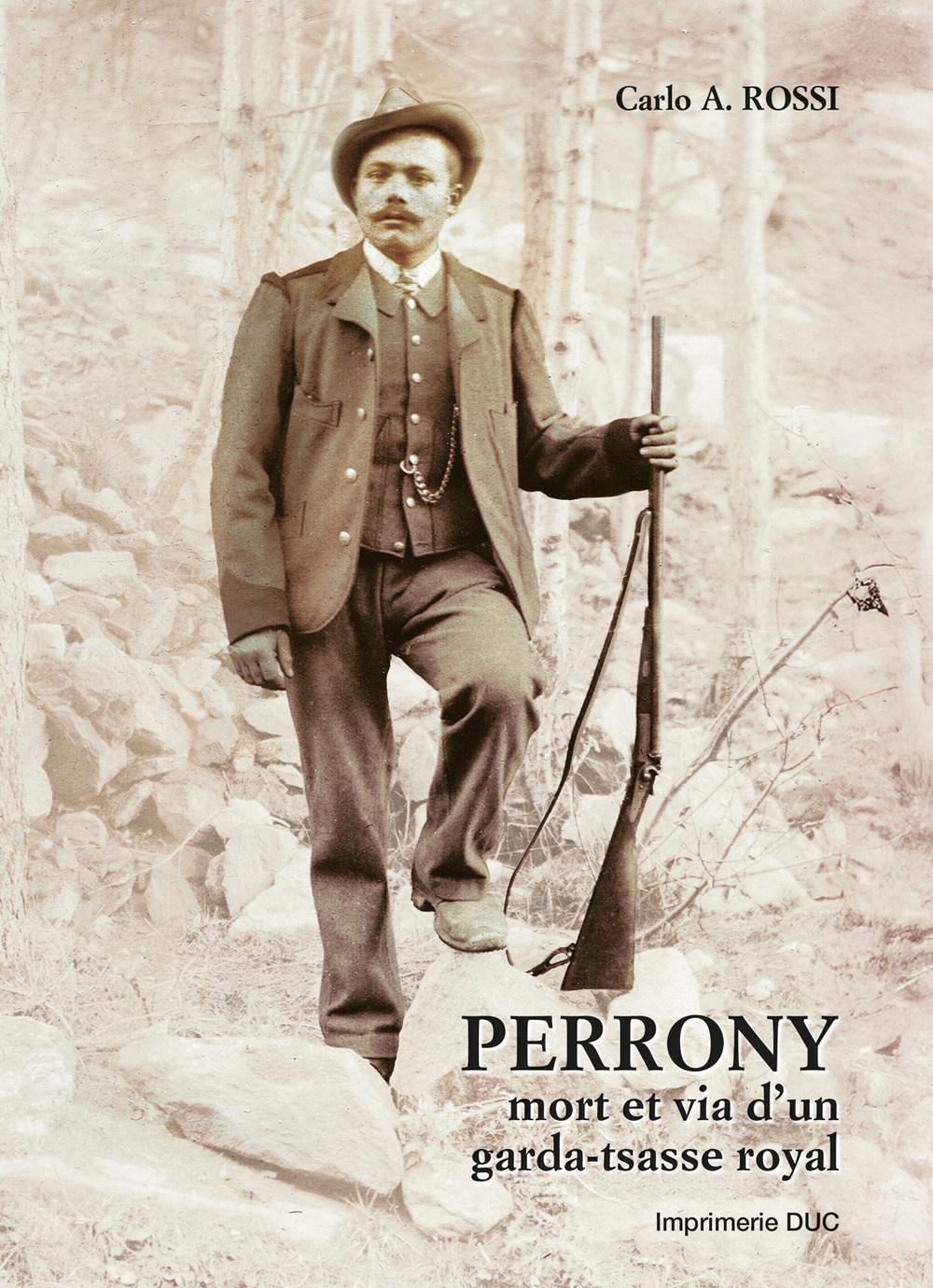 Perrony mort et via d'un garda-tsasse royal