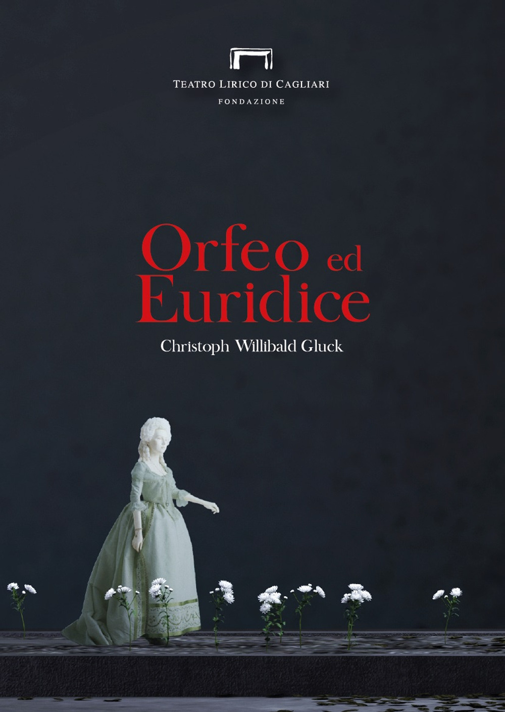 Orfeo ed Euridice di Christoph Willibald Gluck. Programma di sala del Teatro Lirico di Cagliari