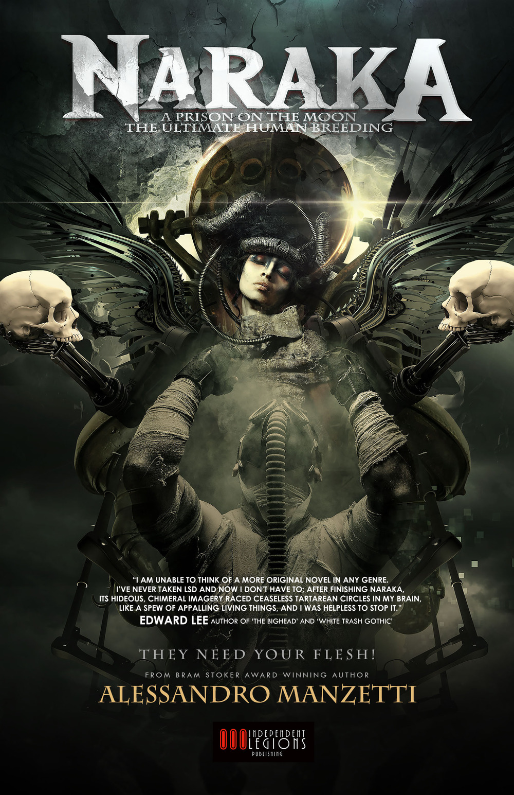 Naraka. A prison on the moon. The ultimate human breeding