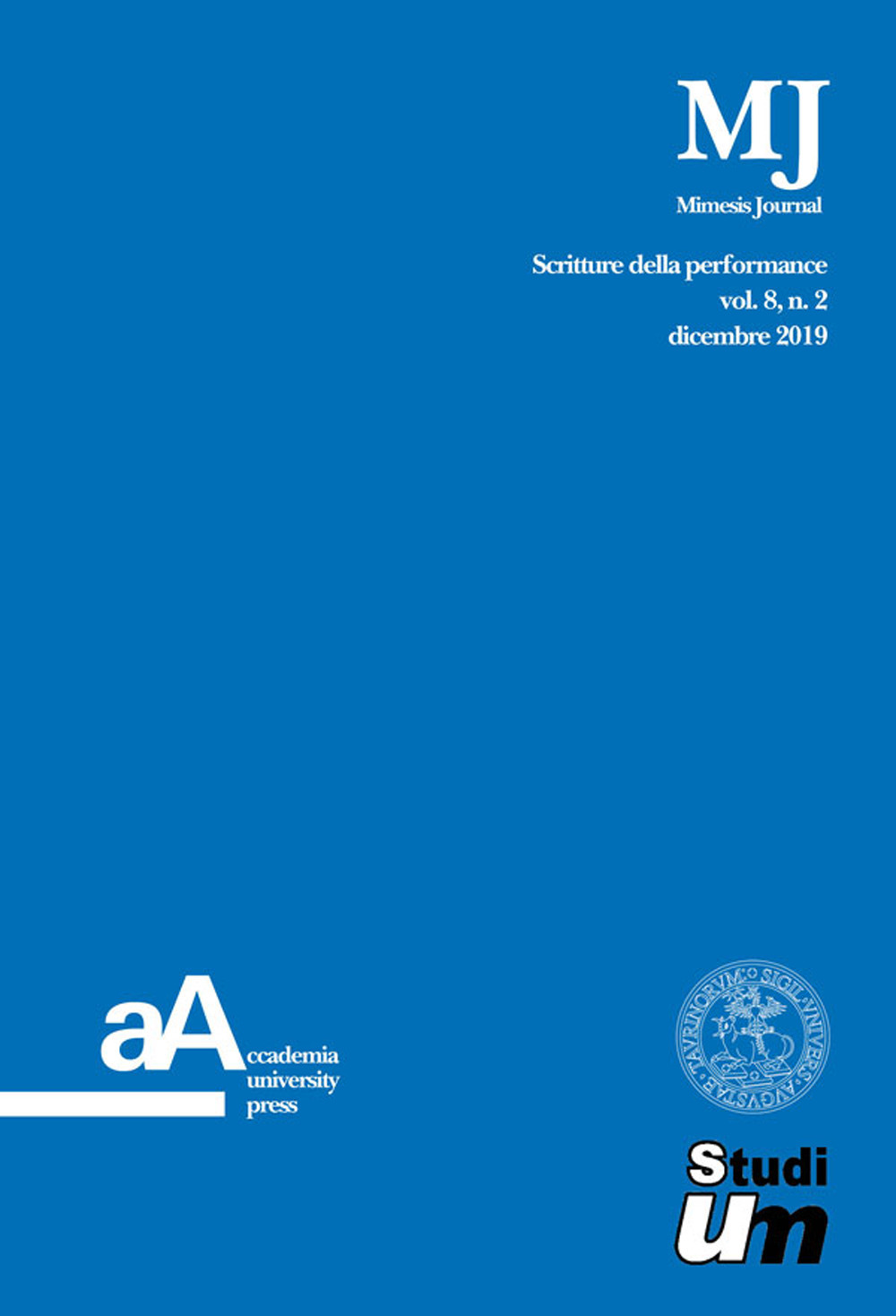 Mimesis journal. Vol. 8/2