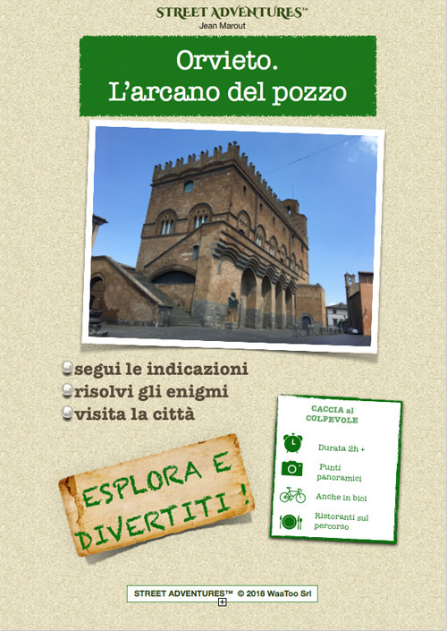 Orvieto. L'arcano del pozzo. Caccia al colpevole