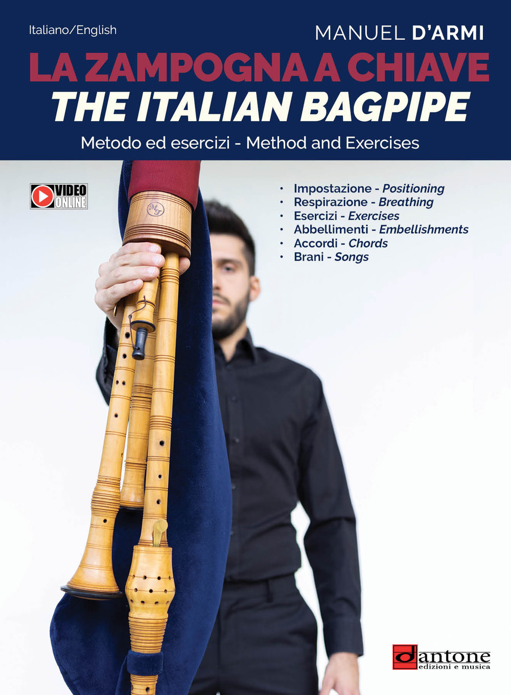 La zampogna a chiave. The italian bagpipe