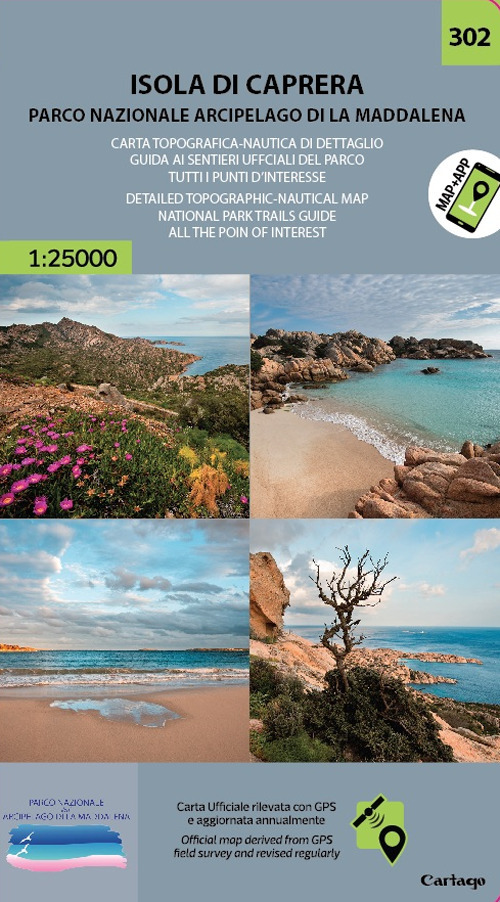 Isola di Caprera. Parco Nazionale Arcipelago di La Maddalena