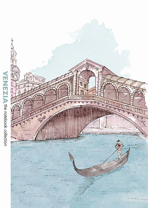 Venezia. Ponte di Rialto. The notebook collection. City notebook. Ediz. italiana e inglese