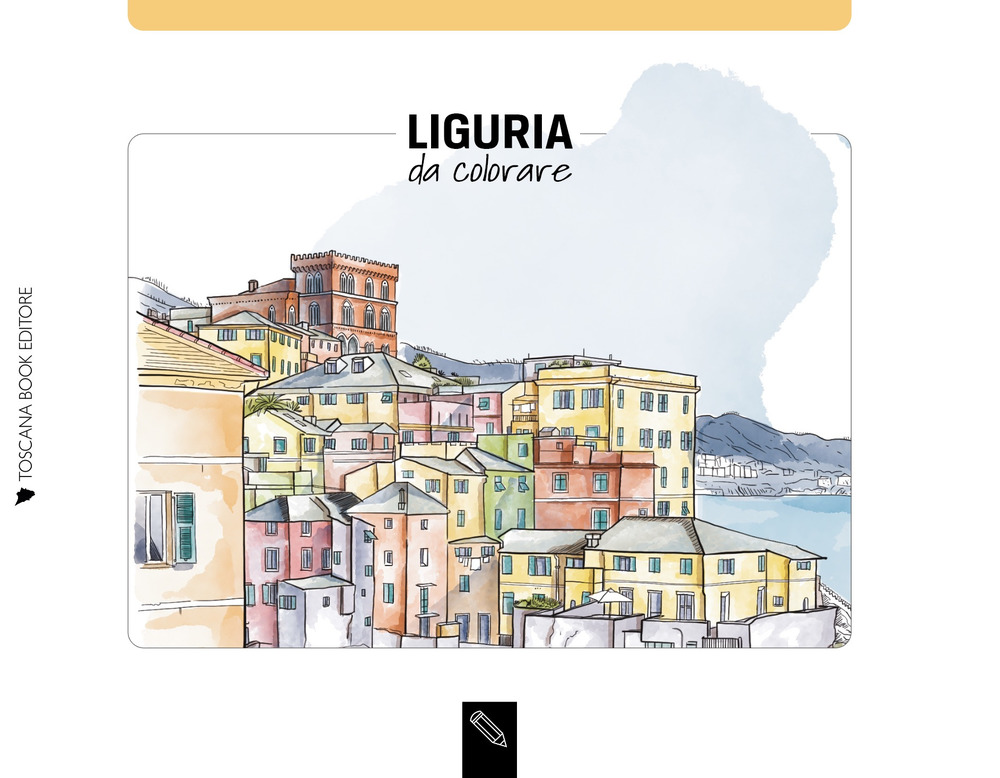 Liguria da colorare-Liguria coloring book