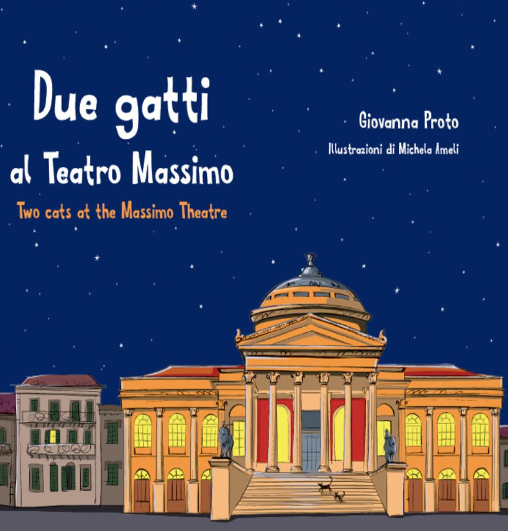 Due gatti al Teatro Massimo-Two cats at the Massimo theatre