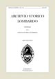 Archivio storico lombardo. Giornale della Società storica lombarda. Vol. 11