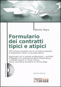 Formulario dei contratti tipici e atipici
