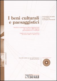 I beni culturali e paesaggistici