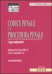 Codice penale e di procedura penale e leggi complementari