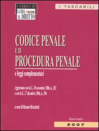 Codice penale e di procedura penale e leggi complementari