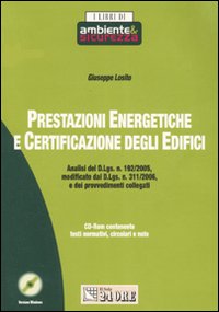Prestazioni energetiche e certificazione degli edifici