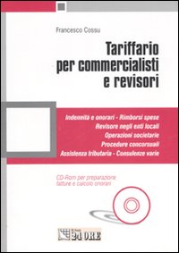 Tariffario per commercialisti e revisori