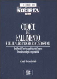 Codice del fallimento e delle altre procedure concorsuali