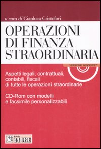 Operazioni di finanza straordinaria