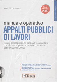 Manuale operativo appalti pubblici di lavori