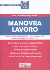 Manovra lavoro