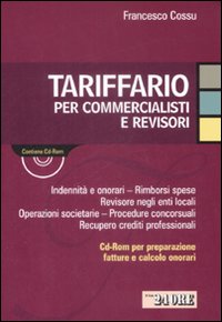 Tariffario per commercialisti e revisori