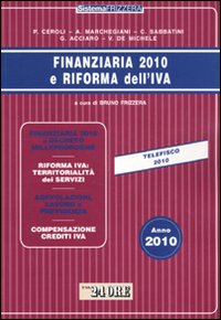 Finanziaria 2010 e riforma IVA
