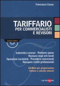 Tariffario per commercialisti e revisori