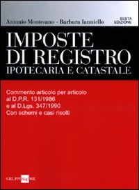 Imposte di registro ipotecaria e catastale