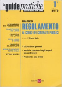 Regolamento al codice dei contratti pubblici